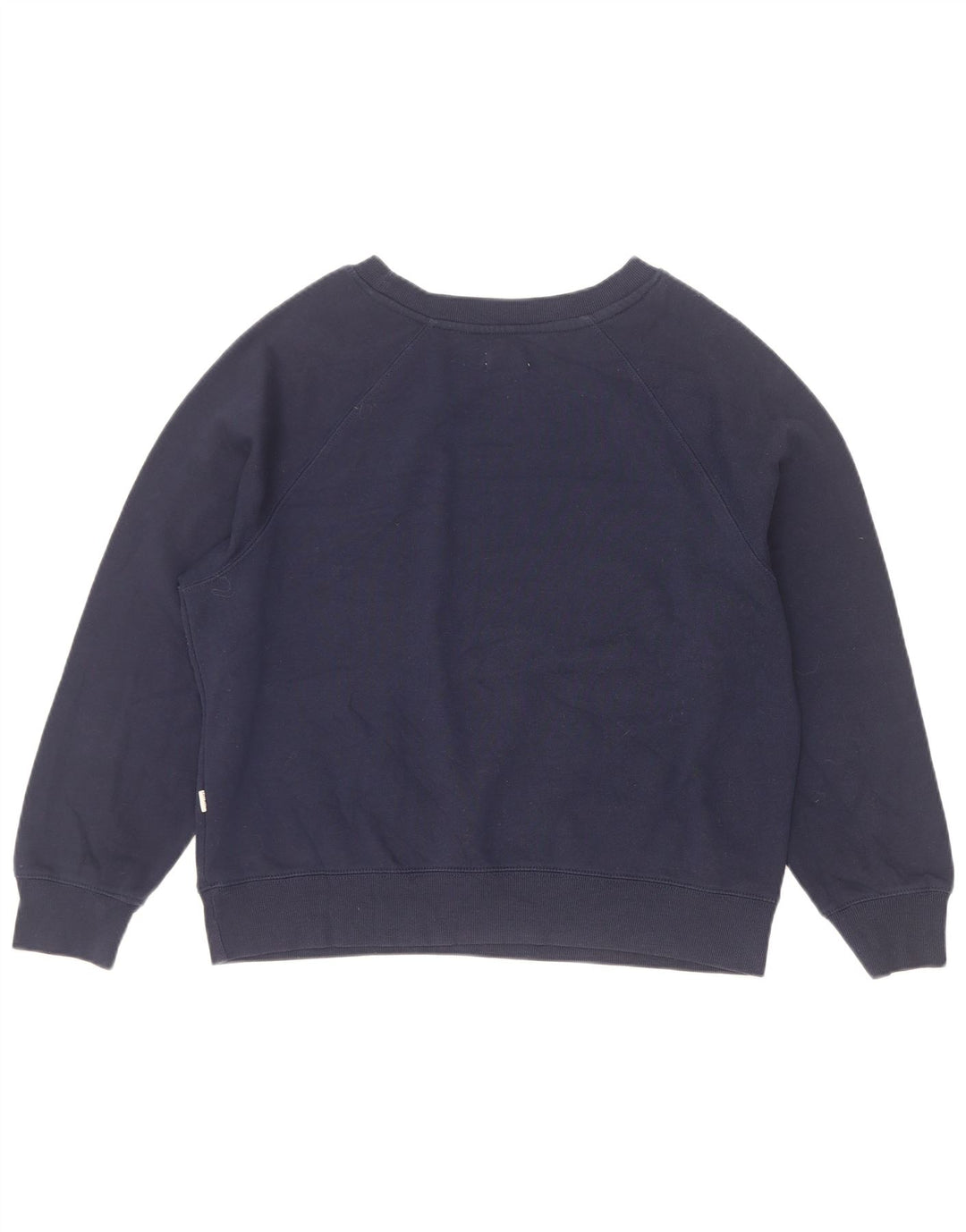 Felpa grafica da donna Saltrock Maglione UK 12 Medio Blu Navy Cotone