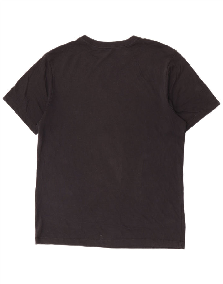 T-shirt grafica Nike Dri Fit da uomo, colore nero medio