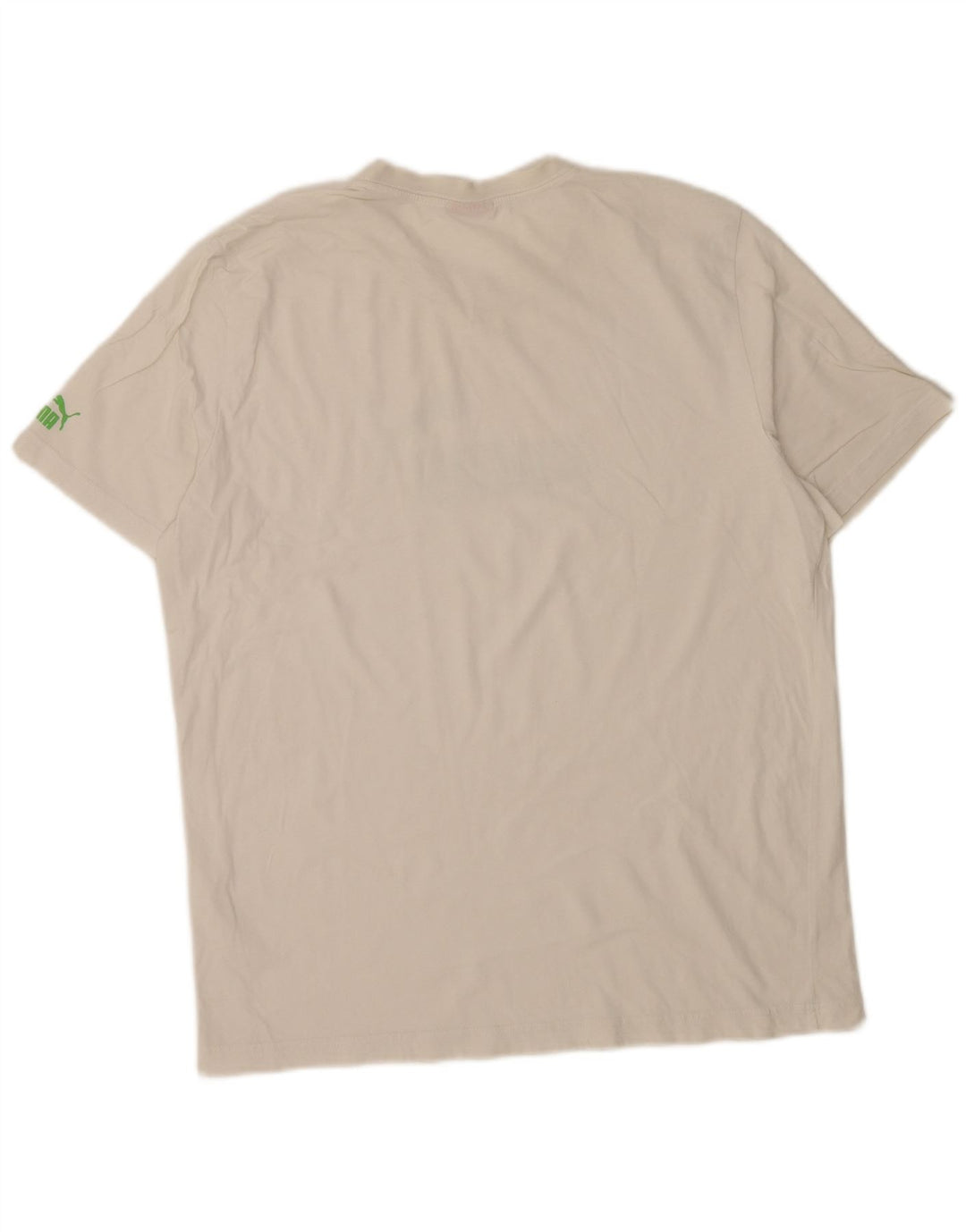 T-shirt grafica da uomo Puma Large bianca