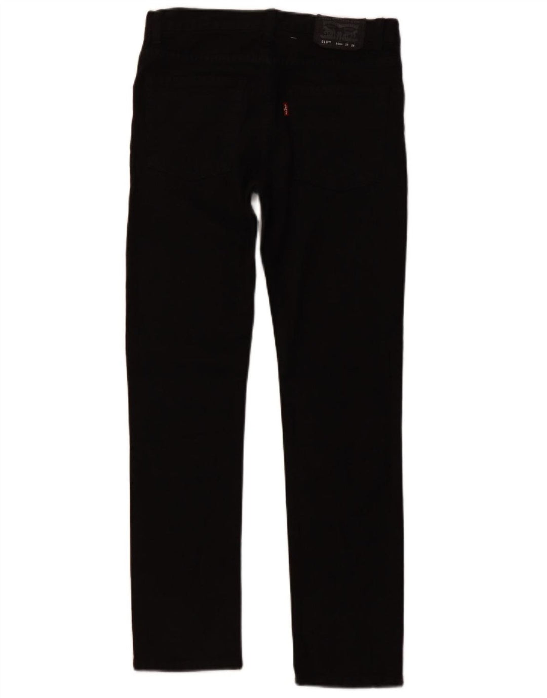 LEVI'S Jeans skinny 510 per ragazze 15-16 anni W28 L28 Cotone nero