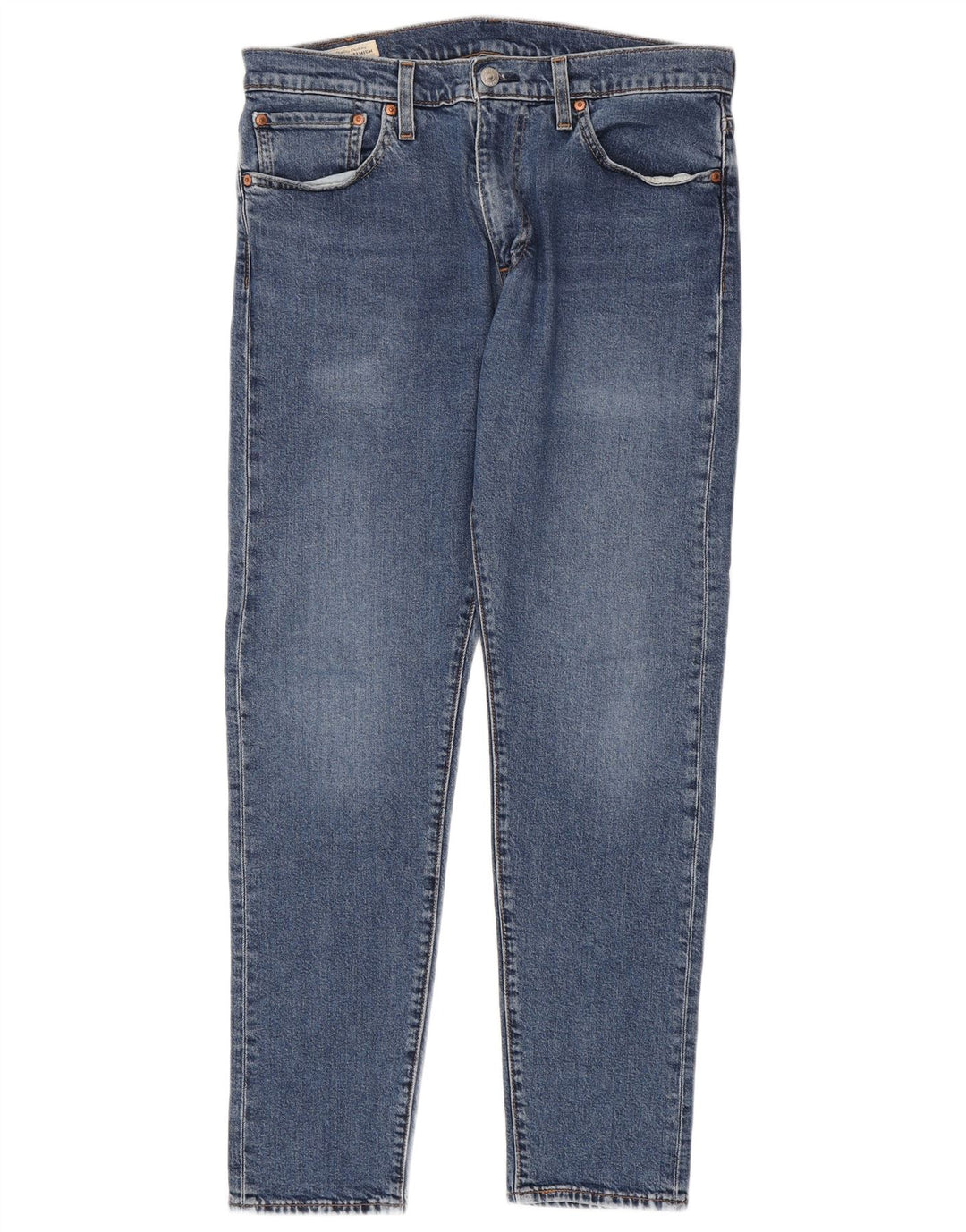 Jeans Levi's Uomo 512 Slim Tapered W33 L32 Cotone Blu