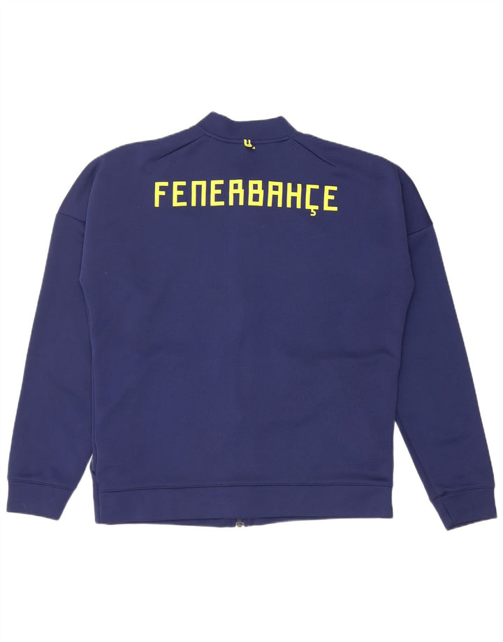 ADIDAS Giacca da tuta grafica da uomo in poliestere medio blu navy