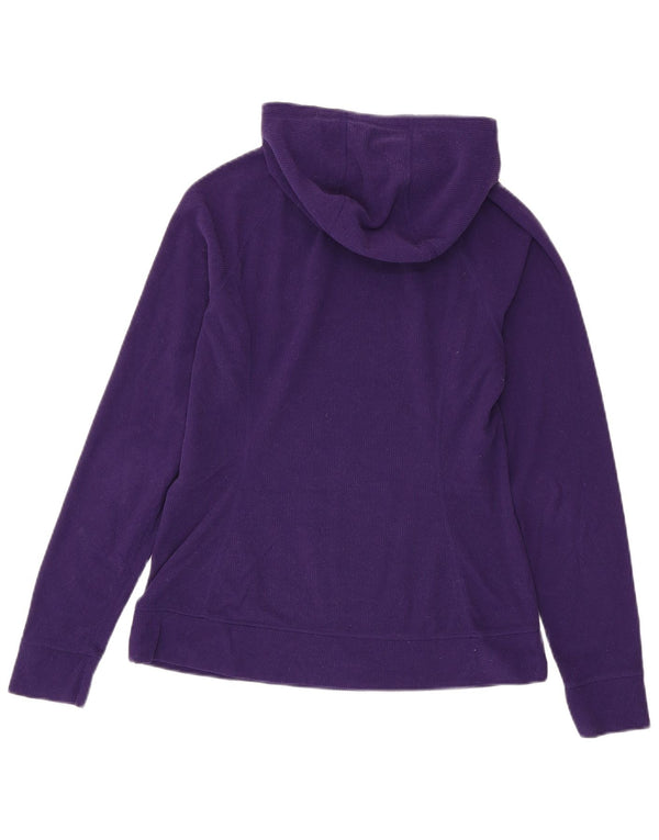 Maglione con cappuccio in pile da donna The North Face UK 12 Poliestere viola medio