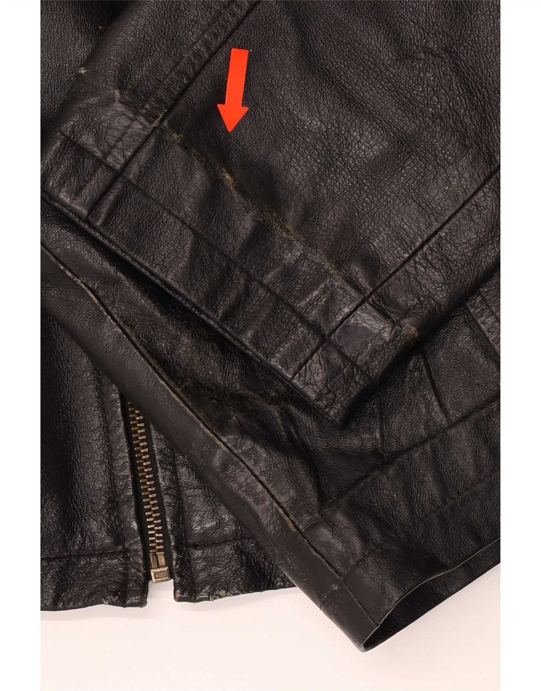 Giacca in pelle da uomo Henry Morell IT 50 grande nera