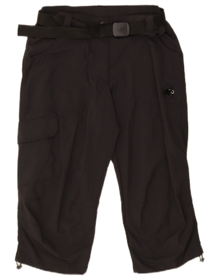 Pantaloncini bermuda cargo da donna Mammut EU 40 medi W30 neri in poliammide