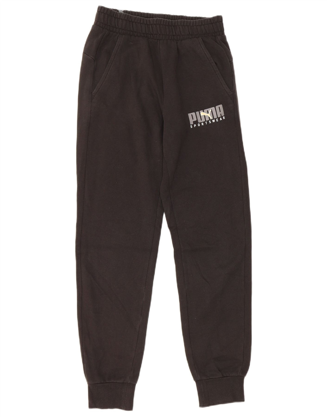Pantaloni da tuta con grafica PUMA da uomo Joggers XS in cotone nero