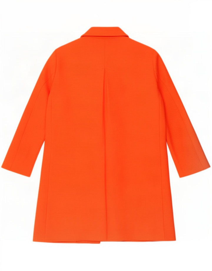 Soprabito da donna con maniche a 3/4 Benetton UK 8 Small Rosso