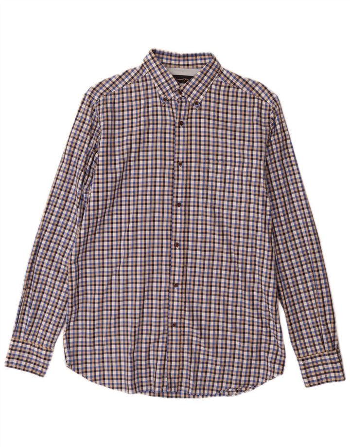 Camicia da uomo Massimo Dutti a quadretti multicolore media