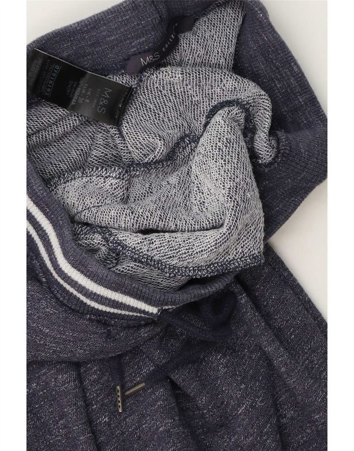 Pantaloni da tuta da donna Marks & Spencer Joggers UK 8 Small Blu Navy