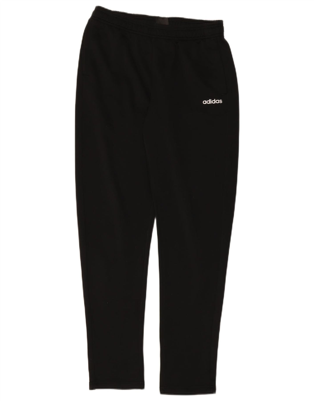 Pantaloni della tuta da ragazzo Adidas 15-16 anni in poliestere nero