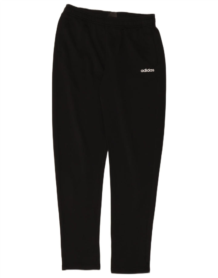 Pantaloni della tuta da ragazzo Adidas 15-16 anni in poliestere nero