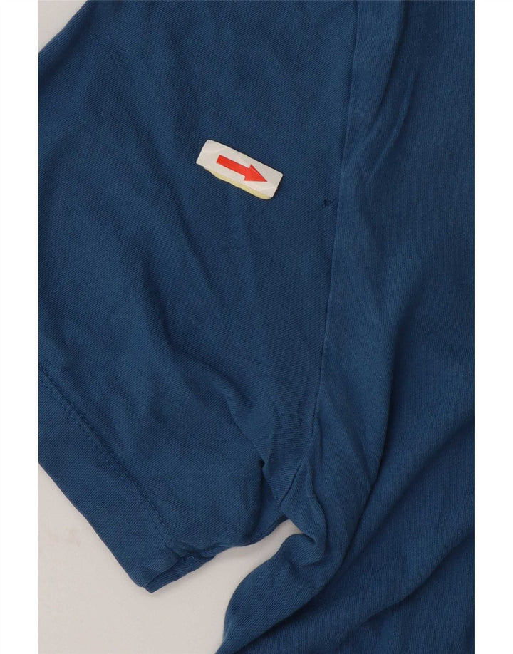 T-shirt da uomo Nike Top Large in cotone blu