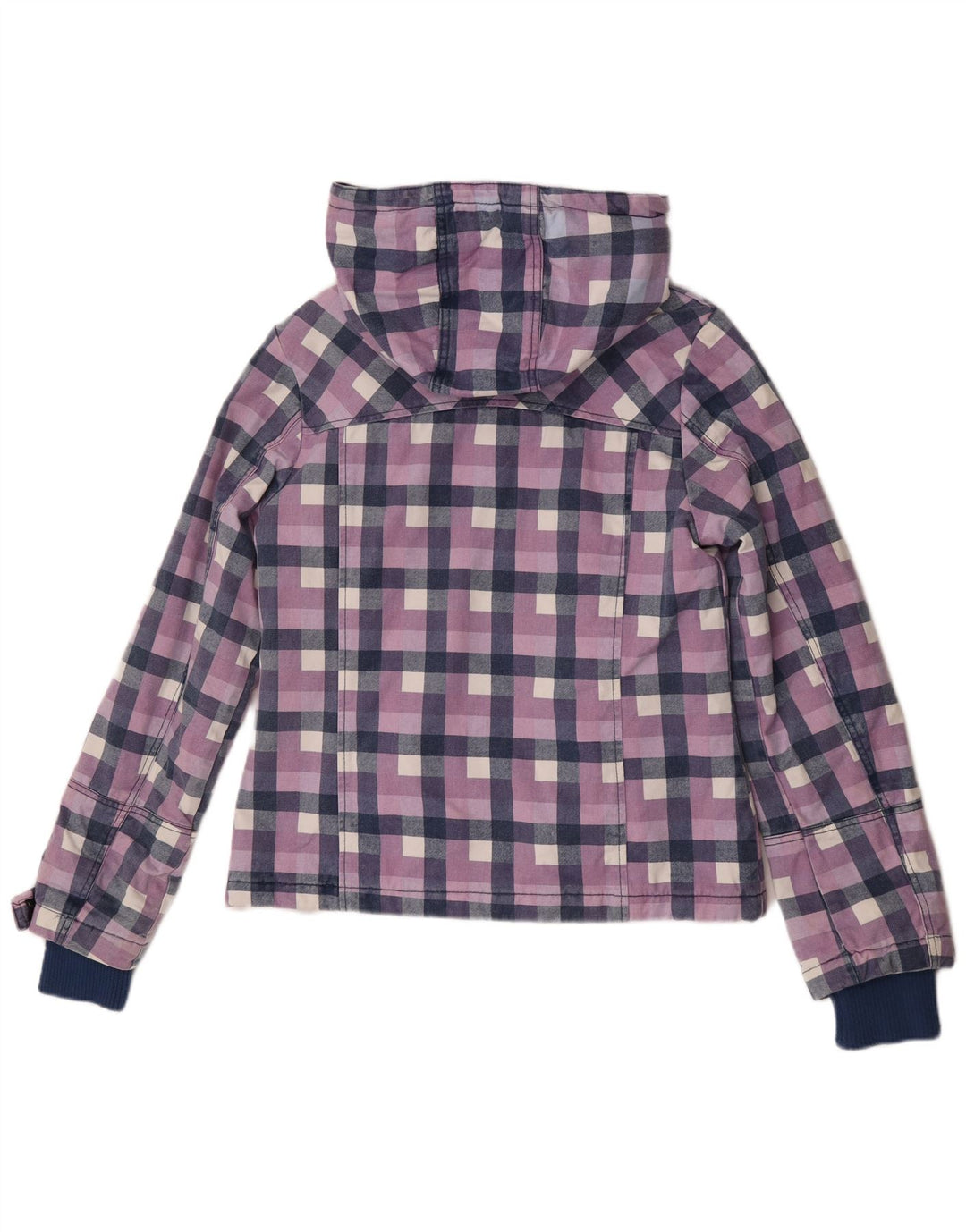 Giacca a vento con cappuccio da donna Sublevel UK 16 Large Purple Geometric