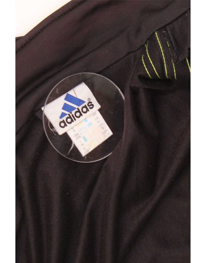 Giacca da tuta da uomo Adidas UK 46/48 XL Poliestere nero
