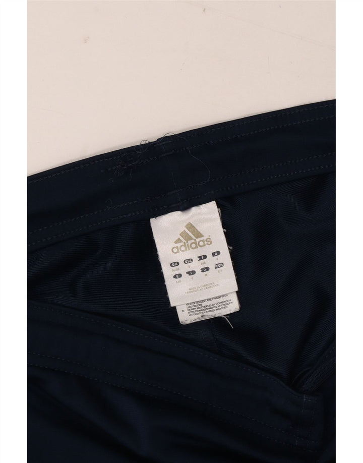 Pantaloni da tuta da uomo Adidas Large in poliestere blu navy