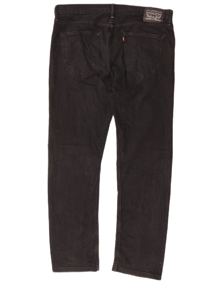 Jeans slim da uomo Levi's W36 L32 cotone nero