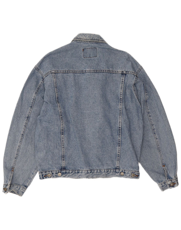 Giacca in denim da uomo Casucci UK 40 grande blu