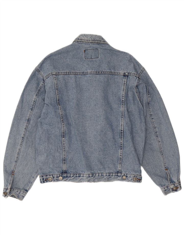 Giacca in denim da uomo Casucci UK 40 grande blu