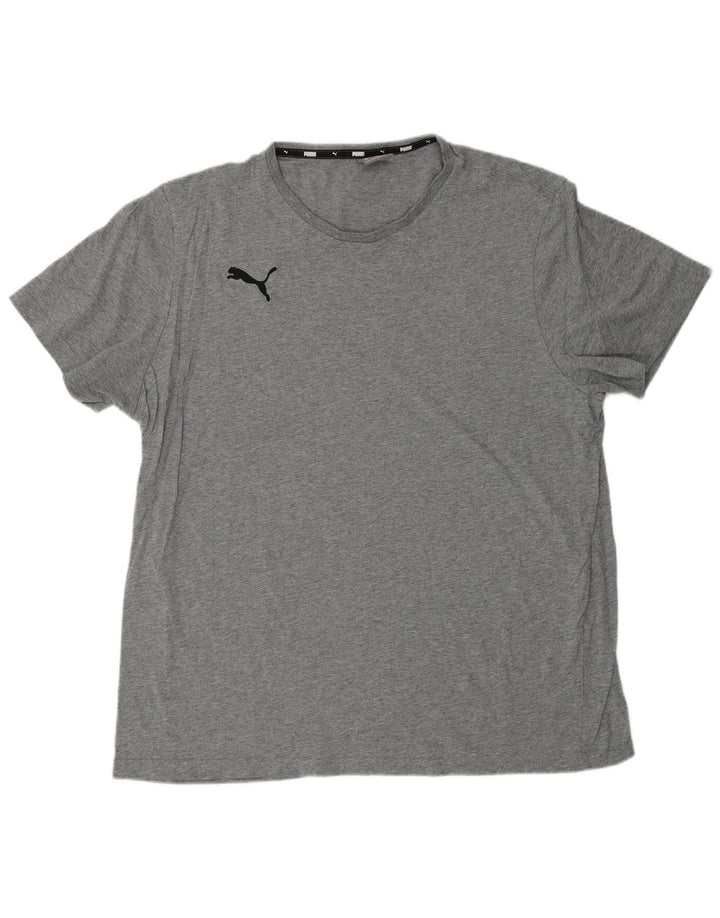 Maglietta PUMA da uomo 2XL grigia chiazzata