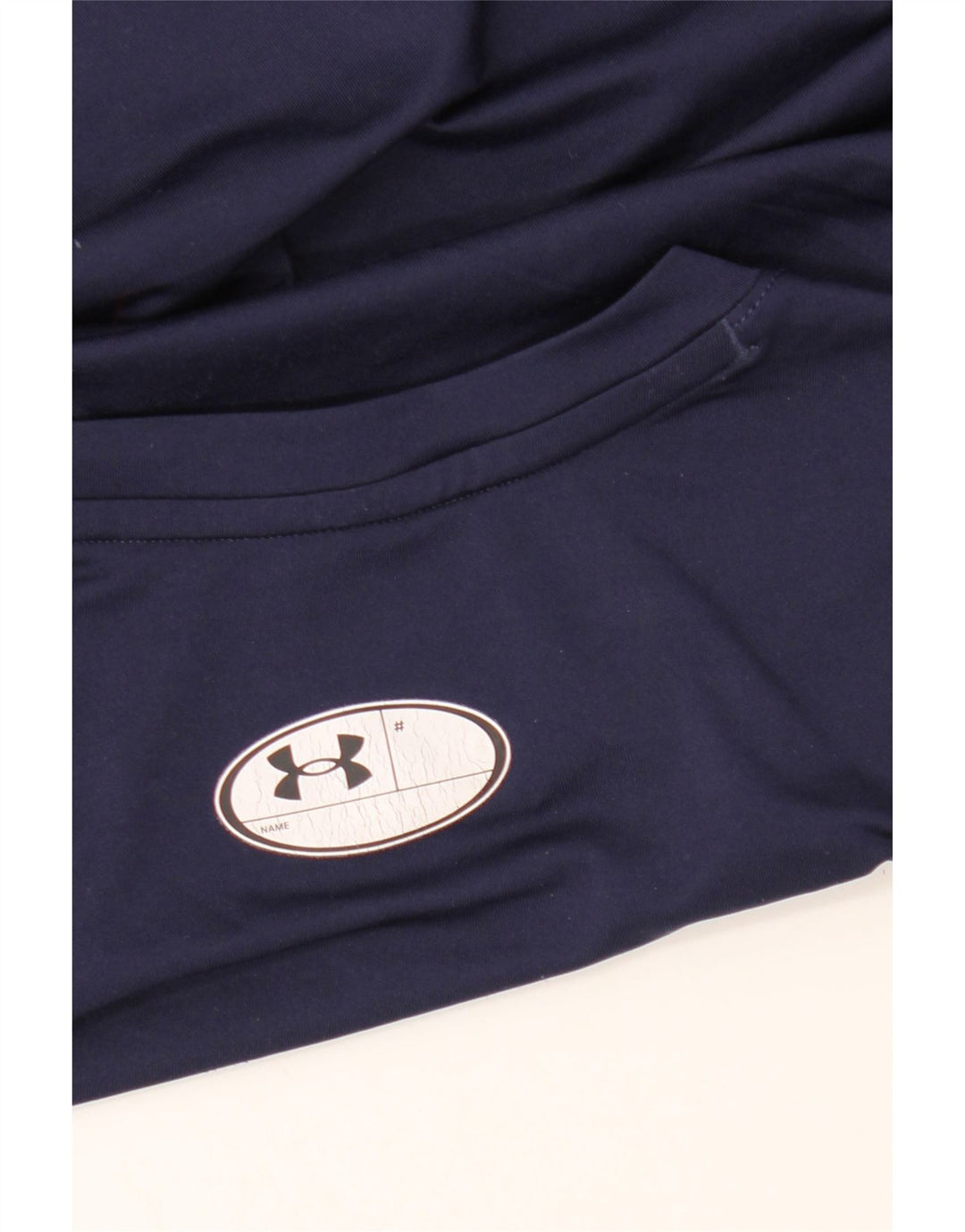 Maglietta Under Armour da uomo Heat Gear Top medio blu navy sintetico