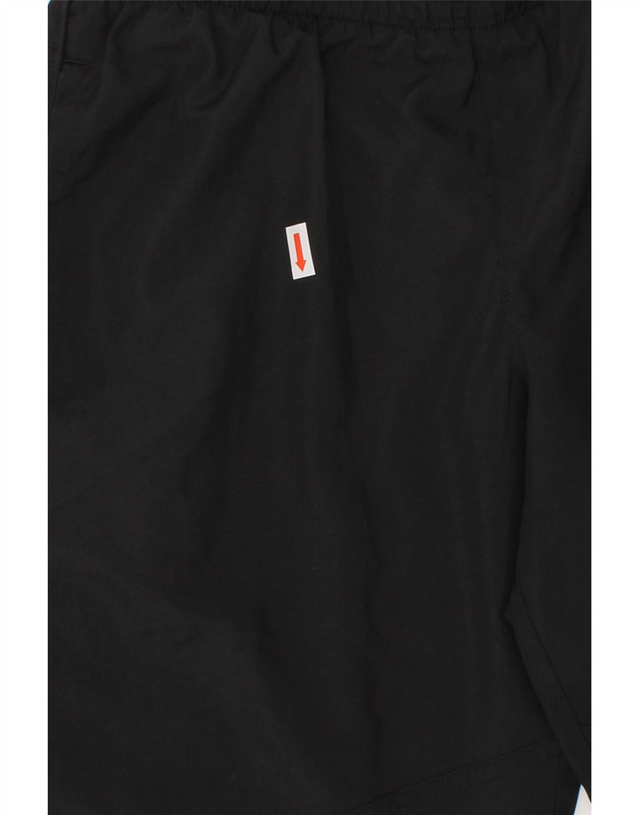 ADIDAS Boys Graphic Sport Shorts 7-8 Years Black Polyester Vintage Adidas and Second-Hand Adidas from Messina Hembry 