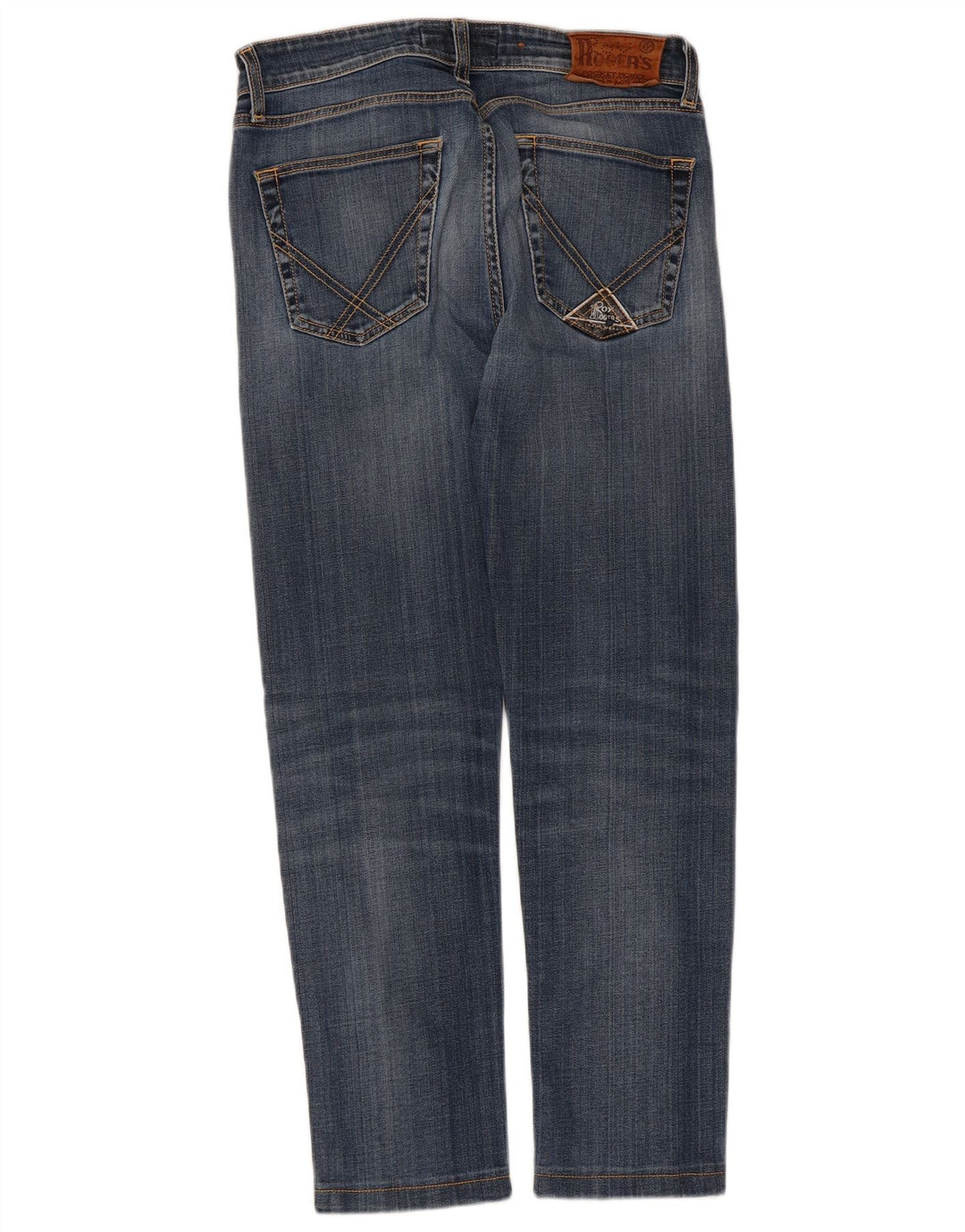Jeans dritti da uomo Roy Rogers W30 L26 cotone blu