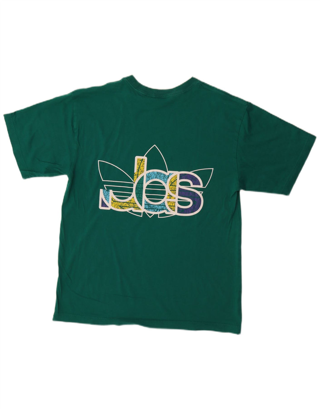 Maglietta grafica da uomo Adidas Top verde medio
