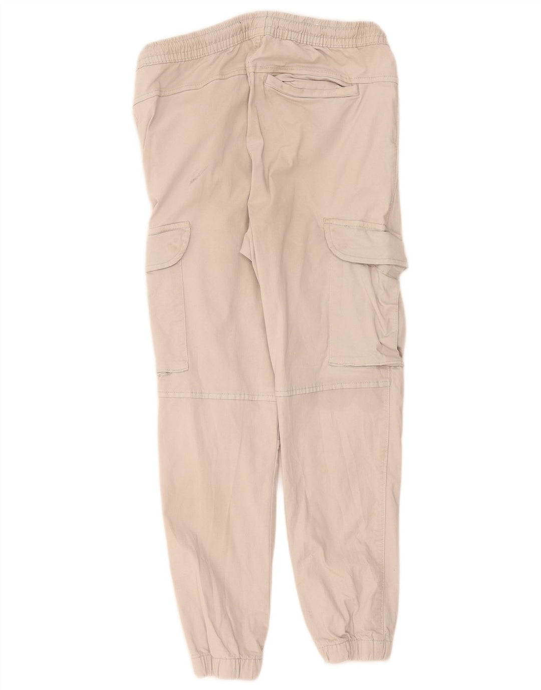 Pantaloni cargo da uomo Zara Crop Joggers medi W30 L26 cotone grigio