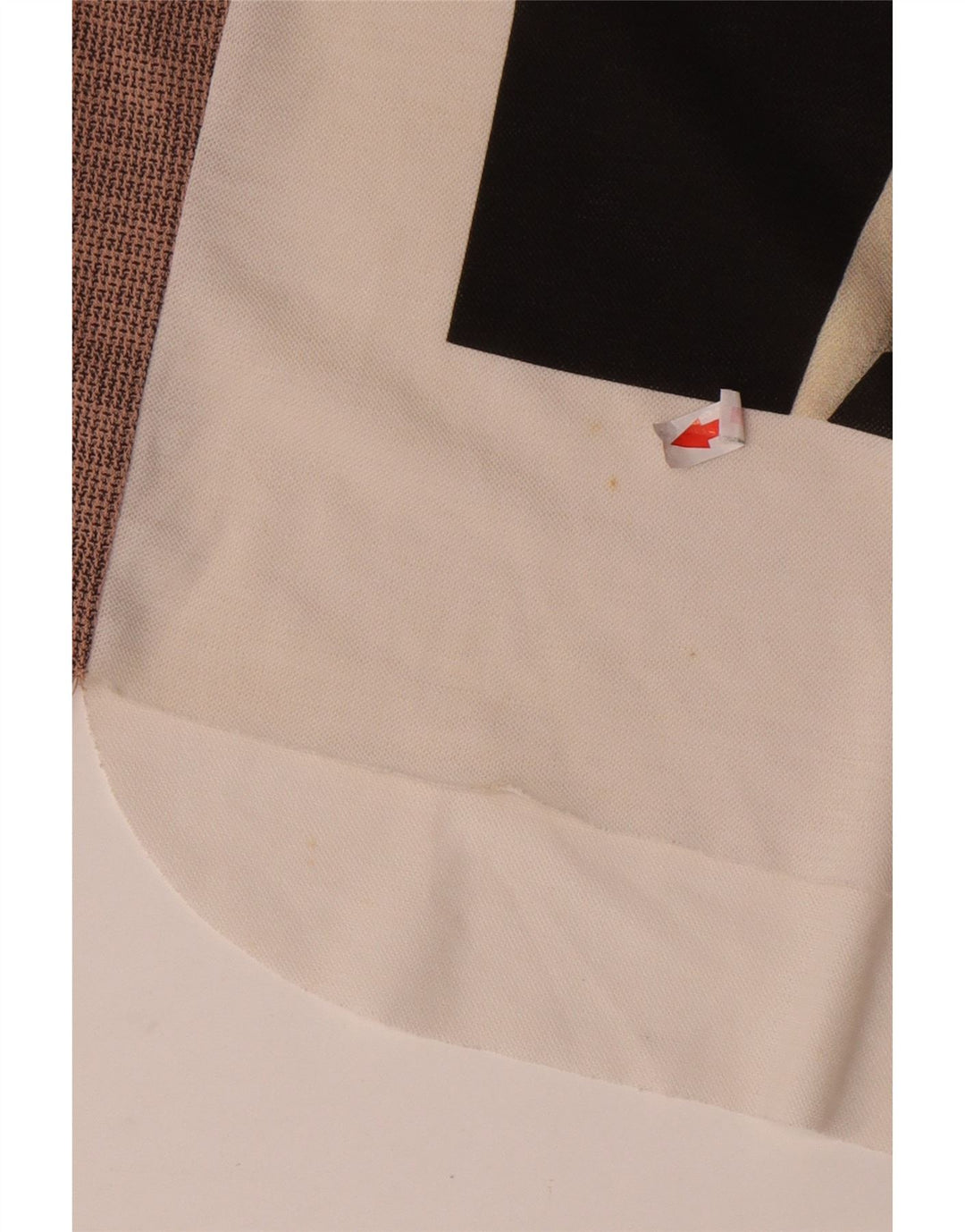 Top Zara da donna con grafica oversize manica 3/4 UK 10 Small bianco