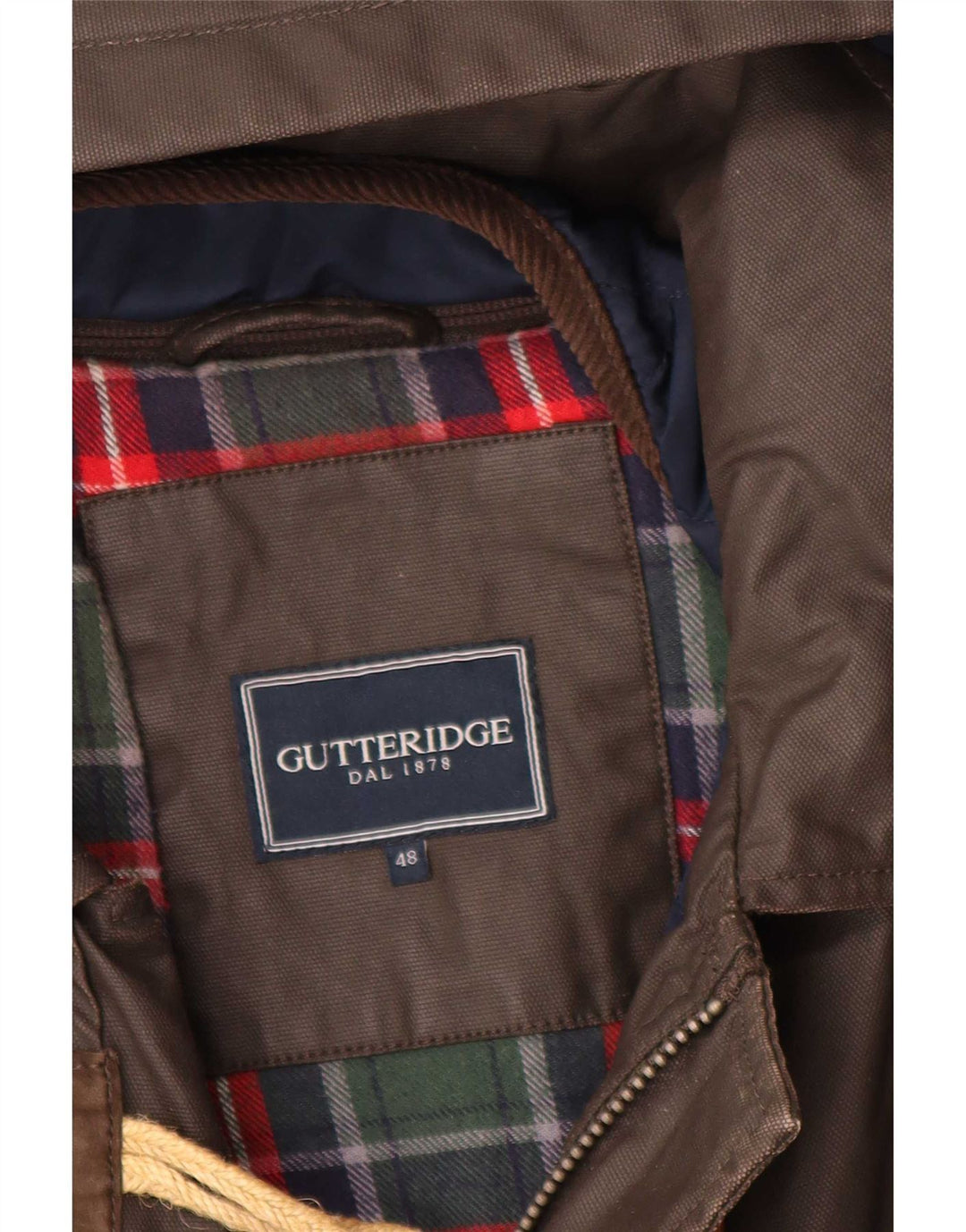 Gutteridge Montgomery da uomo con cappuccio IT 48 Marrone medio