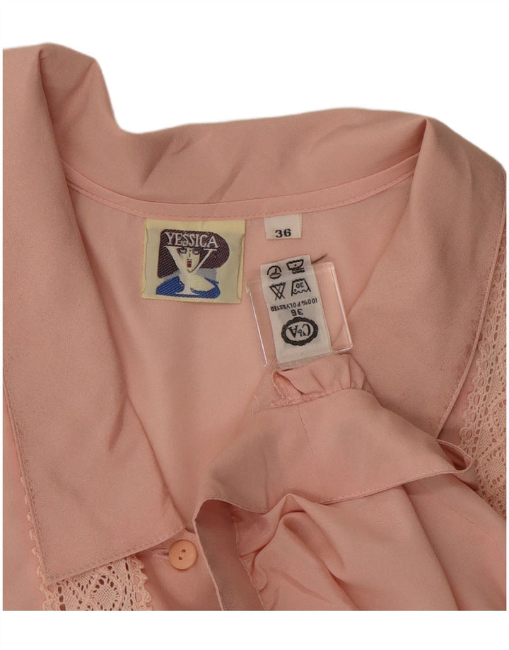 Camicetta corta da donna Yessica EU 36 piccola rosa poliestere