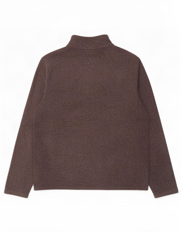 Giacca in pile da donna Marks & Spencer UK 18 XL poliestere grigio