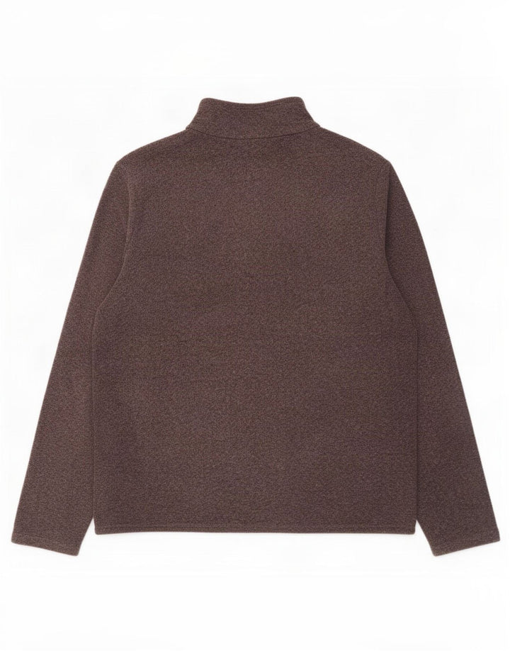 Giacca in pile da donna Marks & Spencer UK 18 XL poliestere grigio