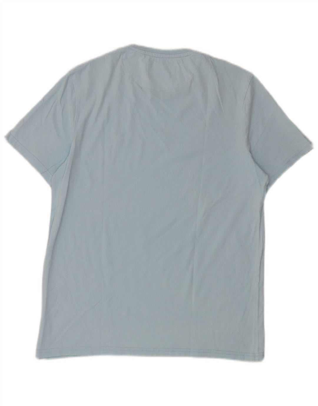T-shirt da uomo Lyle & Scott Top in cotone blu medio