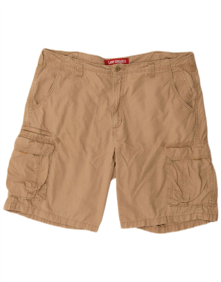 Pantaloncini cargo da uomo Lee Salopette W40 XL Beige