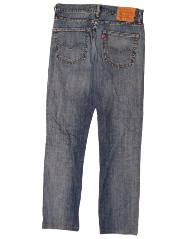 Levi's Uomo 511 Slim Jeans W31 L30 Cotone Blu