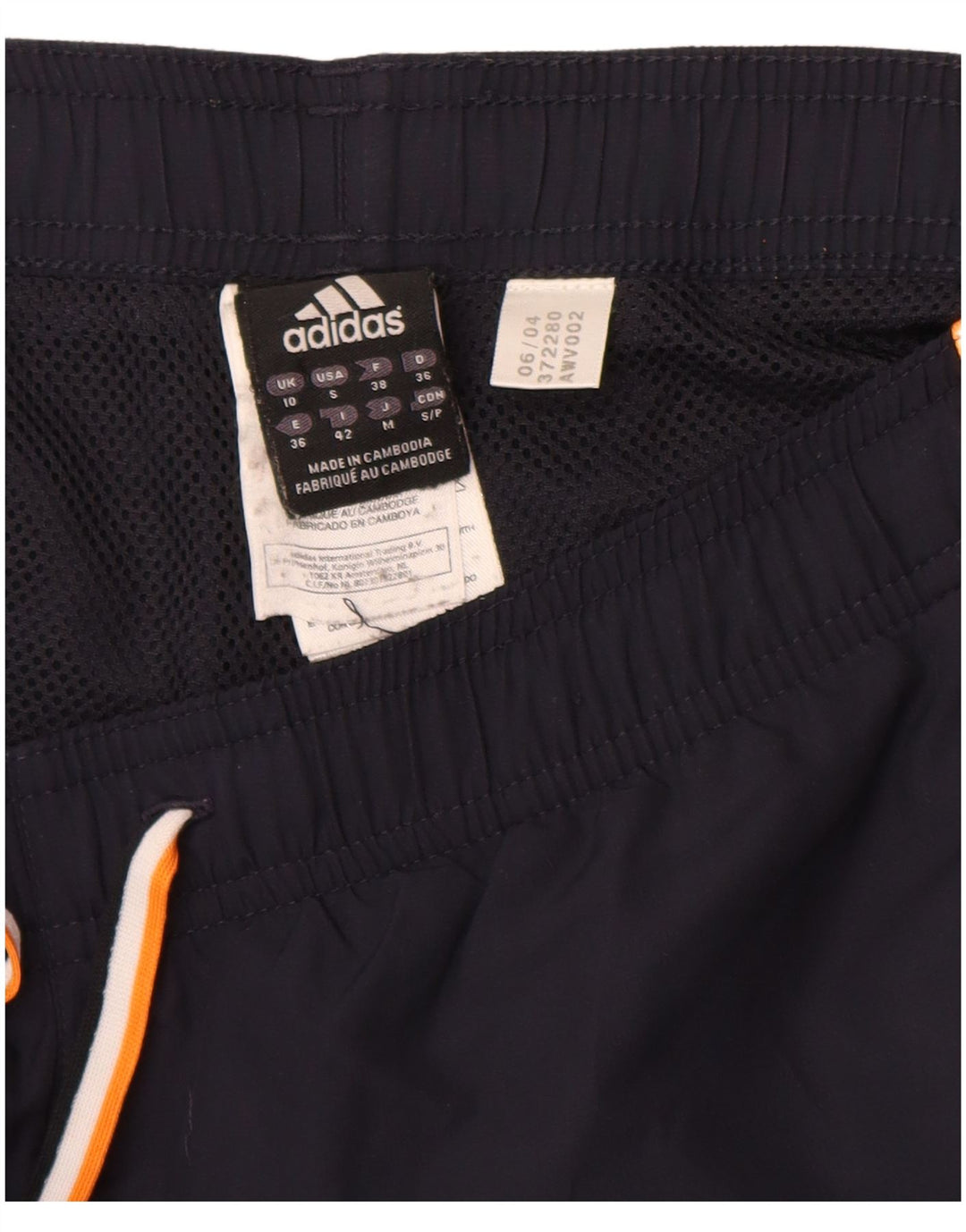 Pantaloni da tuta da donna ADIDAS Joggers UK 10 Small Poliestere blu navy