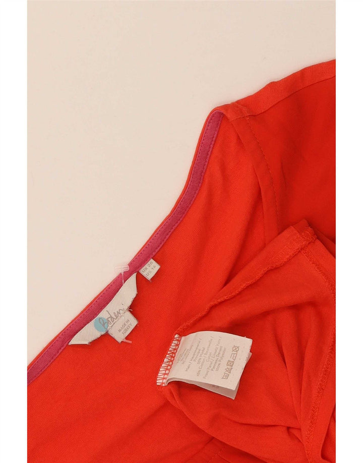 Camicetta da donna Boden Top UK 20 2XL Rosso Modale