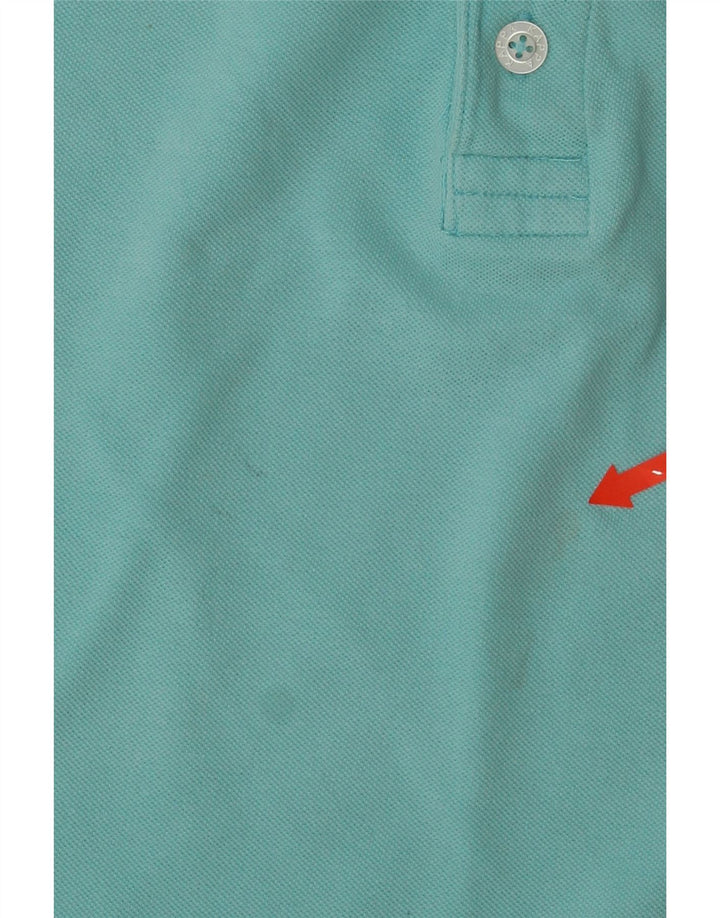 Polo da uomo KAPPA XL a righe turchesi