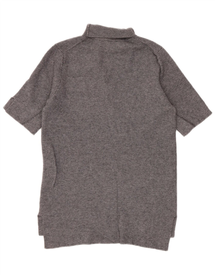 Camicetta a maniche corte da donna Zara UK 8 piccola grigia