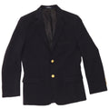 Giacca blazer a 2 bottoni Chaps Boys 13-14 anni in poliestere blu navy