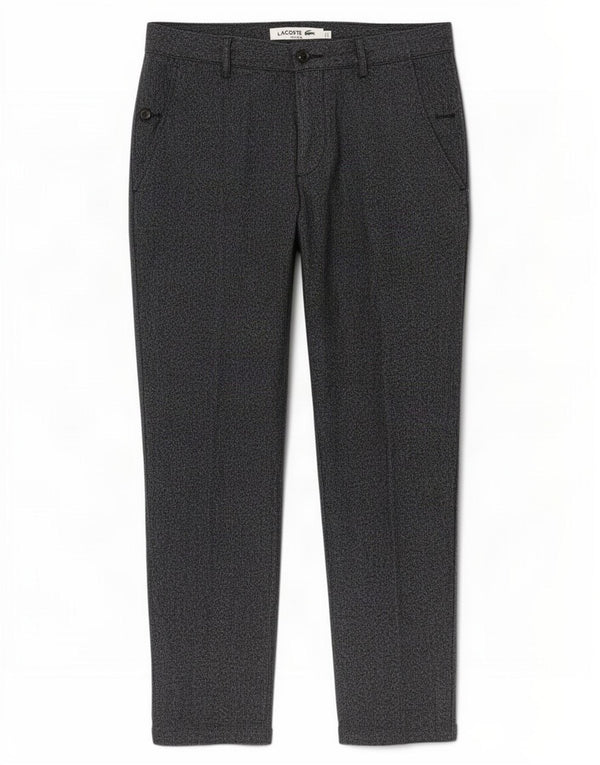 Pantaloni chino slim fit da uomo Lacoste taglia 40 media W32 L28 blu navy