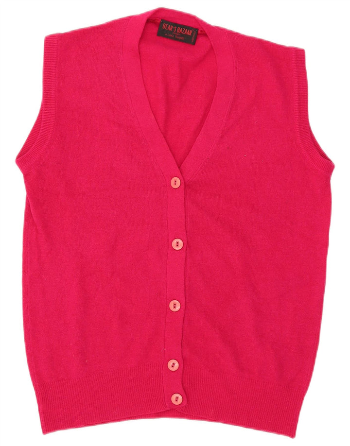 Laura Biagiotti Maglione Cardigan Bear's Bazaar da Donna IT 44 Rosa Medio