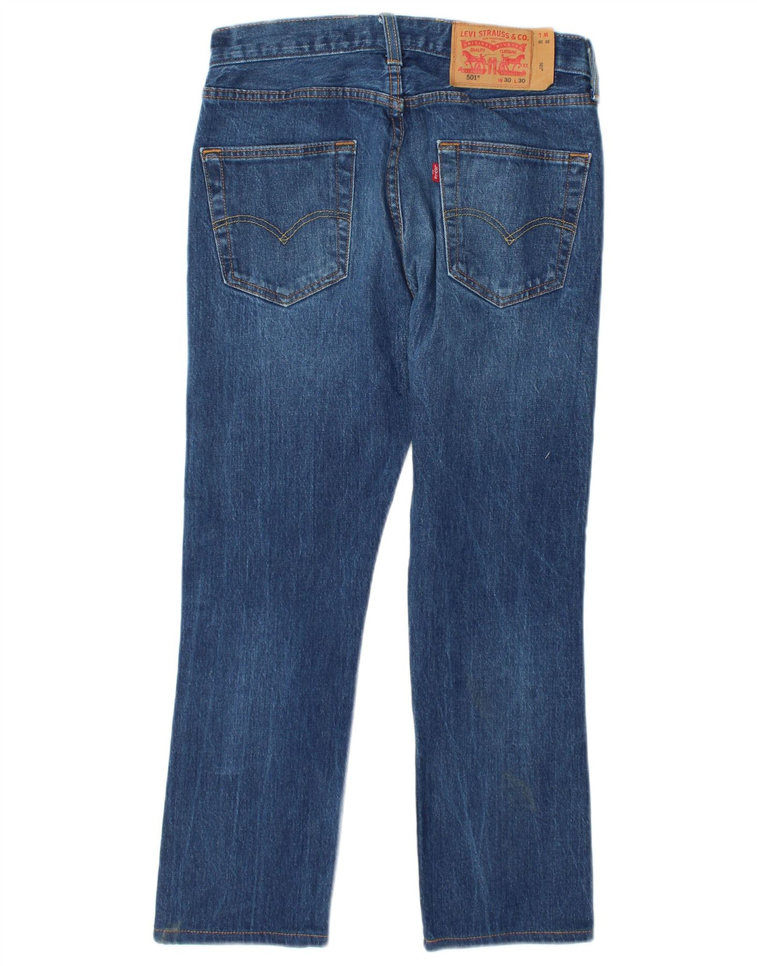 Levi's Uomo 501 Jeans dritti W30 L25 Cotone Blu