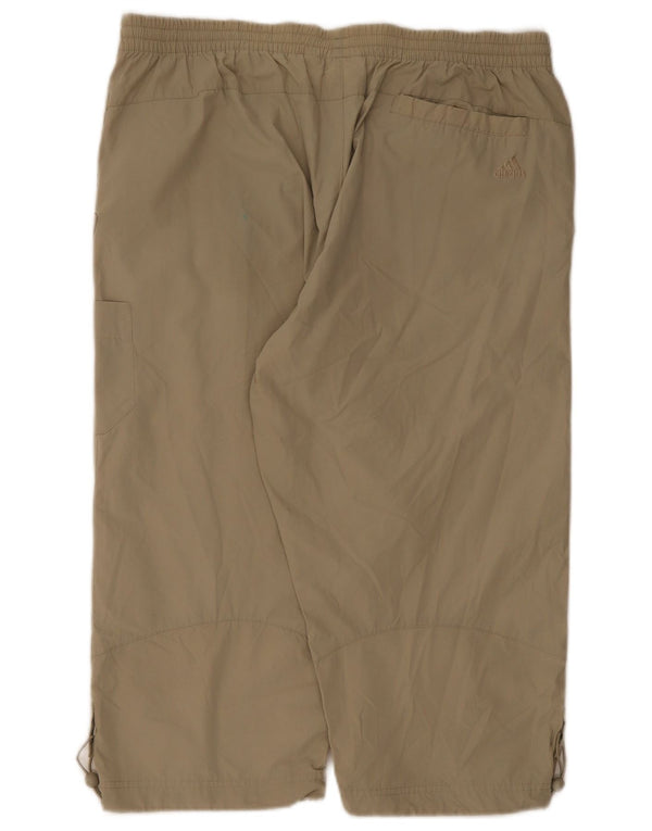 Pantaloni da tuta Adidas Capri da uomo XL Beige Poliestere