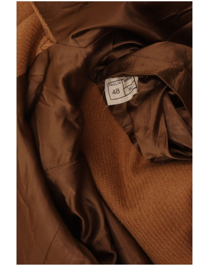 Cappotto doppiopetto vintage da uomo IT 48 Beige medio
