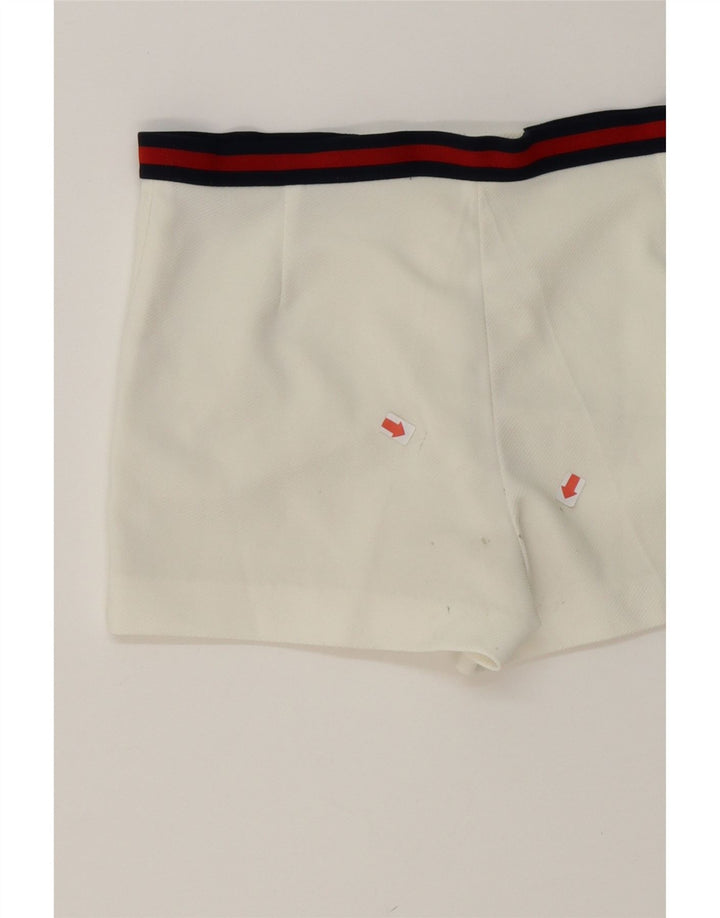 VINTAGE Womens Chino Shorts W32 Large  White Vintage Vintage and Second-Hand Vintage from Messina Hembry 