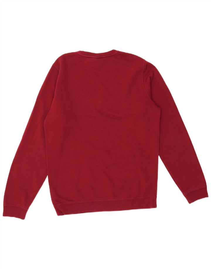 Felpa Nike Uomo Maglione Piccolo Rosso Cotone