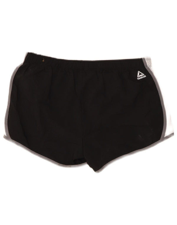 Pantaloncini sportivi grafici da uomo REEBOK Small Black Colourblock