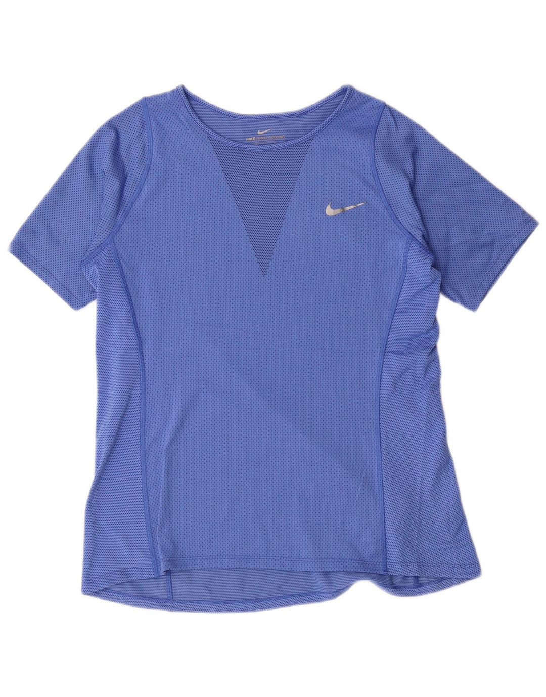 T-shirt da donna Nike Top UK 14 poliestere blu medio